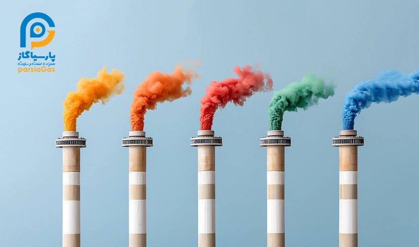 مقایسه انواع گازهای صنعتی